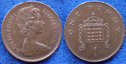UK - 1 Penny 1984 KM#927 Elizabeth II Decimal Coinage (1971) - Edelweiss Coins - Other & Unclassified
