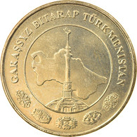 Monnaie, Turkmanistan, 20 Tenge, 2009, TTB, Laiton, KM:99 - Turkmenistan