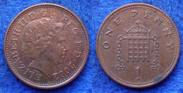 UK - 1 Penny 2002 KM#986 Elizabeth II Decimal Coinage (1971) - Edelweiss Coins - Andere & Zonder Classificatie