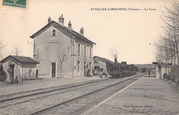 86 - VIENNE - AVAILLES LIMOUSINES - 10087 - Gare - Availles Limouzine