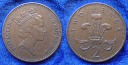 UK - 2 Pence 1990 KM#936 Elizabeth II Decimal Coinage (1971)  - Edelweiss Coins - Otros & Sin Clasificación