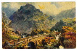 Tucks Oilette 7877. Snowdon. Tryfan From Ogwen Bridge - Henry Winbush (6893) - Unknown County