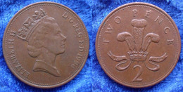 UK - 2 Pence 1996 KM#936a Elizabeth II Decimal Coinage (1971) - Edelweiss Coins - Autres & Non Classés