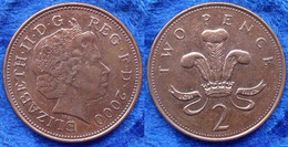 UK - 2 Pence 2000 KM#987 Elizabeth II Decimal Coinage (1971) - Edelweiss Coins - Andere & Zonder Classificatie