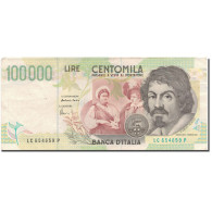 Billet, Italie, 100,000 Lire, 1994, 1994-05-06, KM:117a, TTB - 100000 Liras