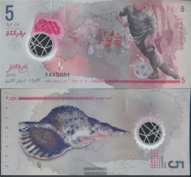 Maldives Pick-number: A26a Uncirculated 2017 5 Rufiyaa - Maldives