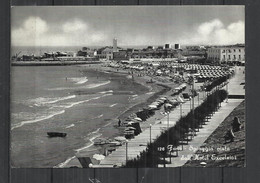 FANO (PESARO) 1956 - SPIAGGIA VISTA DALL'HOTEL EXCELSIOR - Fano