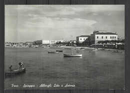 FANO (PESARO) 1960 - SPIAGGIA E ALBERGHI LIDO E ASTORIA - Fano