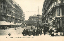 Lille * Rue Faidherbe Et La Gare - Lille