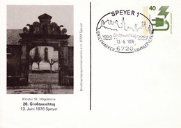 BRD,  PP 069 D2/022b, Kloster St. Magdalena, Speyer - Privatpostkarten - Gebraucht