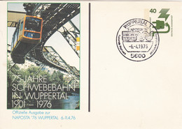 BRD,  PP 069 D2/027, Wuppertal, Schwebehahn - Private Postcards - Used