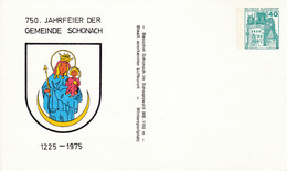 BRD, PP 100 C2/017, BuSchl. 40,  750. JAHRFEIER DER GEMEINDE SCHONACH - Postales Privados - Nuevos