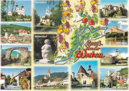 1834 - Österreich - Niederösterreich , Wachau , Mehrbildkarte - Nicht Gelaufen - Wachau