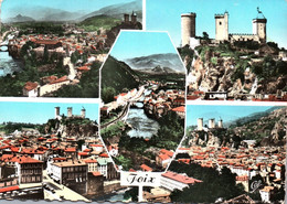 5005 Carte Postale FOIX  Panorama Le Château Fort Vallée De L'Ariège, Entrée De Ville Vue Générale      09 Ariège - Foix