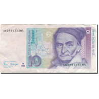 Billet, République Fédérale Allemande, 10 Deutsche Mark, 1989, 1989-01-02 - 10 DM