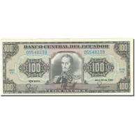 Billet, Équateur, 100 Sucres, 1990, 1990-04-20, KM:123, TTB+ - Equateur