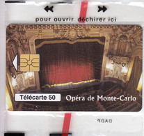 Télécarte  50 U MONACO  OPERA     NEUVE SOUS BLISTER - Mónaco