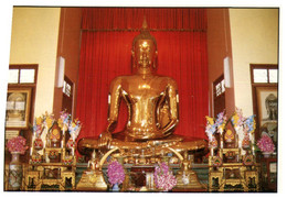 (Y 25) (NA) Thailand - Golden Buddha In Bangkok - Buddhism