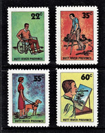 Hutt River Province 1981 Disabilities Set Of 4 MNH - Werbemarken, Vignetten