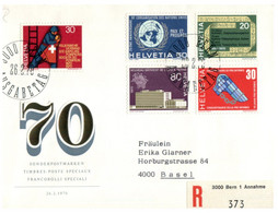 (Y 26) Switzerland - United Nations FDC - 1970 - Cartas & Documentos
