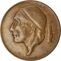 Monnaie, Belgique, Baudouin I, 50 Centimes, 1965, TTB, Bronze, KM:149.1 - 50 Cent