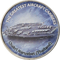 Monnaie, Zimbabwe, Shilling, 2019, Warship -  Porte-avions Chakri Naruebet, SPL - Zimbabwe