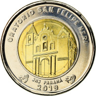 Monnaie, Panama, Eglise San Felipe Neri, Balboa, 2019, SPL, Bi-Metallic - Panama