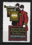 Bayern Internationale Reklame Marken Ausstelling Nürnberg 1913 Spendenmarke Cinderella Vignet Werbemarke Propaganda - Fantasy Labels