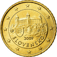 Slovaquie, 50 Euro Cent, 2009, SPL+, Laiton, KM:100 - Slowakei