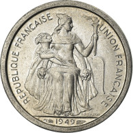 Monnaie, Nouvelle-Calédonie, Franc, 1949, Paris, SUP+, Aluminium, KM:2 - Nueva Caledonia