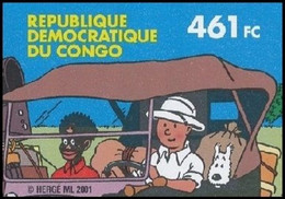 2093** ND / ONG (BL205A) - Tintin Au Congo / Kuifje In Congo - CONGO - Philabédés