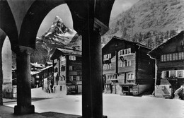 Zermatt Kirschplatz Mit Matterhorn - Zermatt