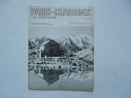 REVUE BIMESTRIELLE De La Section De Paris Du Club Alpin Français - PARIS-CHAMONIX - Alpes - Pays-de-Savoie