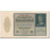 Billet, Allemagne, 10,000 Mark, 1922, KM:70, TTB+ - 10.000 Mark