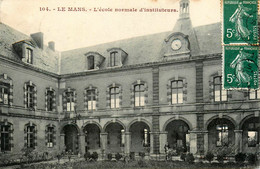 Le Mans * école Normale D'instituteurs * La Cour Intérieure - Le Mans