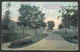 Boulevard Between John. Balll Lincoln Parks, Grand Rapids, Michigan  - Used  ,2 Scans For Condition. (Originalscan !! ) - Grand Rapids