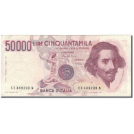 Billet, Italie, 50,000 Lire, 1984, 1984-02-06, KM:113a, TTB - 50.000 Lire