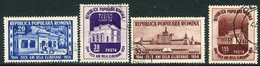 ROMANIA 1954 Overthrow Of Fascist Regime Used,  Michel 1484-87 - Oblitérés