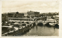 Allemagne - Berlin - Spreepartie Mit Friedrichsbrücke Unt Mationalgalerie - I. W. B. Nº 155 - Friedrichshain