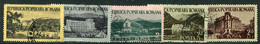 ROMANIA 1954 Holiday Homes Used,  Michel 1467-71 - Usati