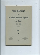 Société D'Histoire Régionale De Rance 1955 - 1956 ( 98 Pages ) - Belgium