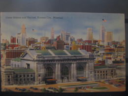 Kansas City; Union Station And Skyline - Kansas City – Missouri