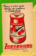 BUVARD  :Confiture De Cerises LEREBOURG LIREBOURG - Sucreries & Gâteaux