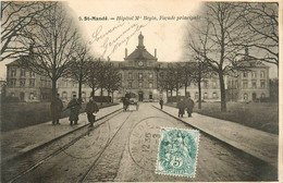 St Mandé * Hôpital Bégin * Route Et Façade Principale - Saint Mande