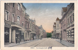 MÖRS Westfalen Hombergerstrasse Color Belebt Geschäfte EICHHORN Wolf & Cie Francaise Language Start In Louvain 9 40 Soir - Mörs