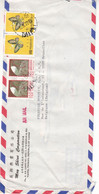 Taiwan - Lettre De 1977 - Oblit Taipei - Papillons - Rails Chemin De Fer - - Lettres & Documents