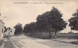 85 - VENDEE - SAINTE HERMINE - 10117 - Avenue De Fontenay Le Comte - Sainte Hermine