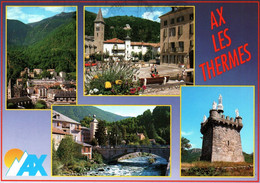 5057 Carte Postale AX LES THERMES Multi Vues     09 Ariège - Ax Les Thermes