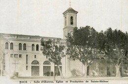 Nice * Carte Photo * Salle D'Oeuvres , Presbytère De Ste Hélène Et église - Other & Unclassified