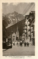 Chamonix * Mont Blanc * L'église Et Le Brévent - Chamonix-Mont-Blanc